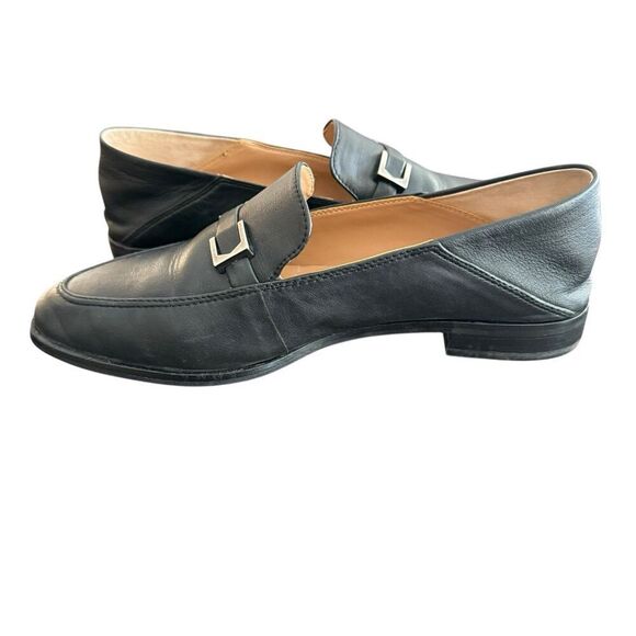 Vince Camuto Cakella Leather Loafer Black Shoes Size 9.5M - Picture 2 of 6
